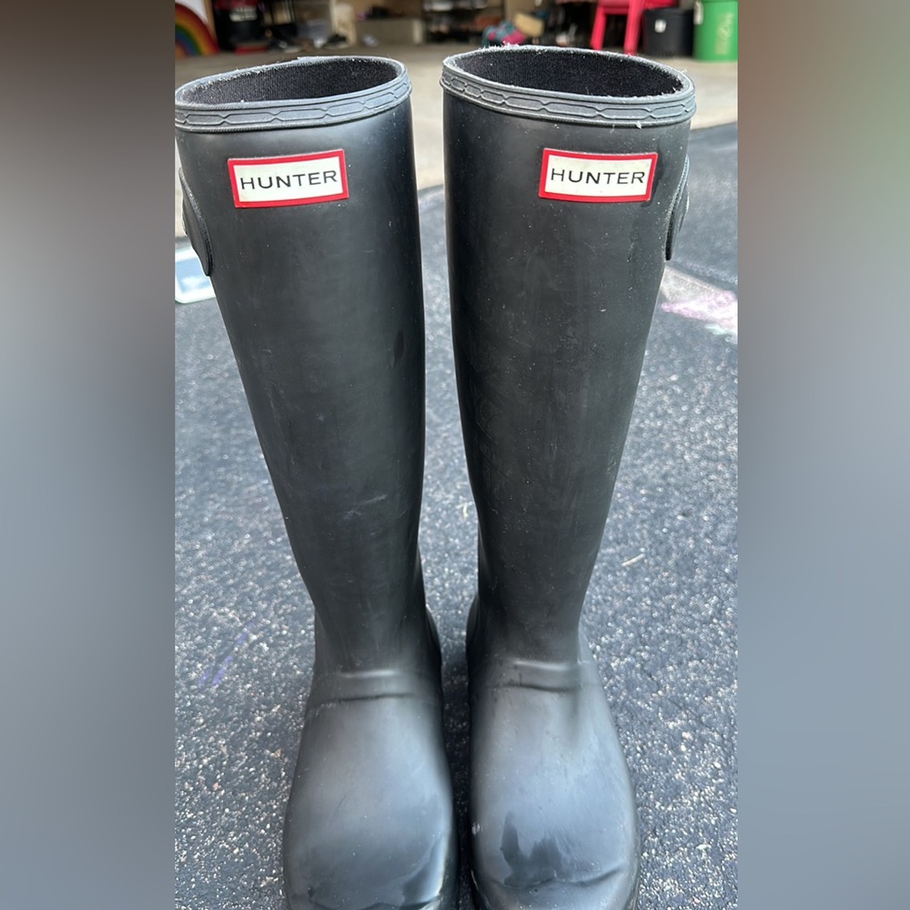 Black Hunter Boots